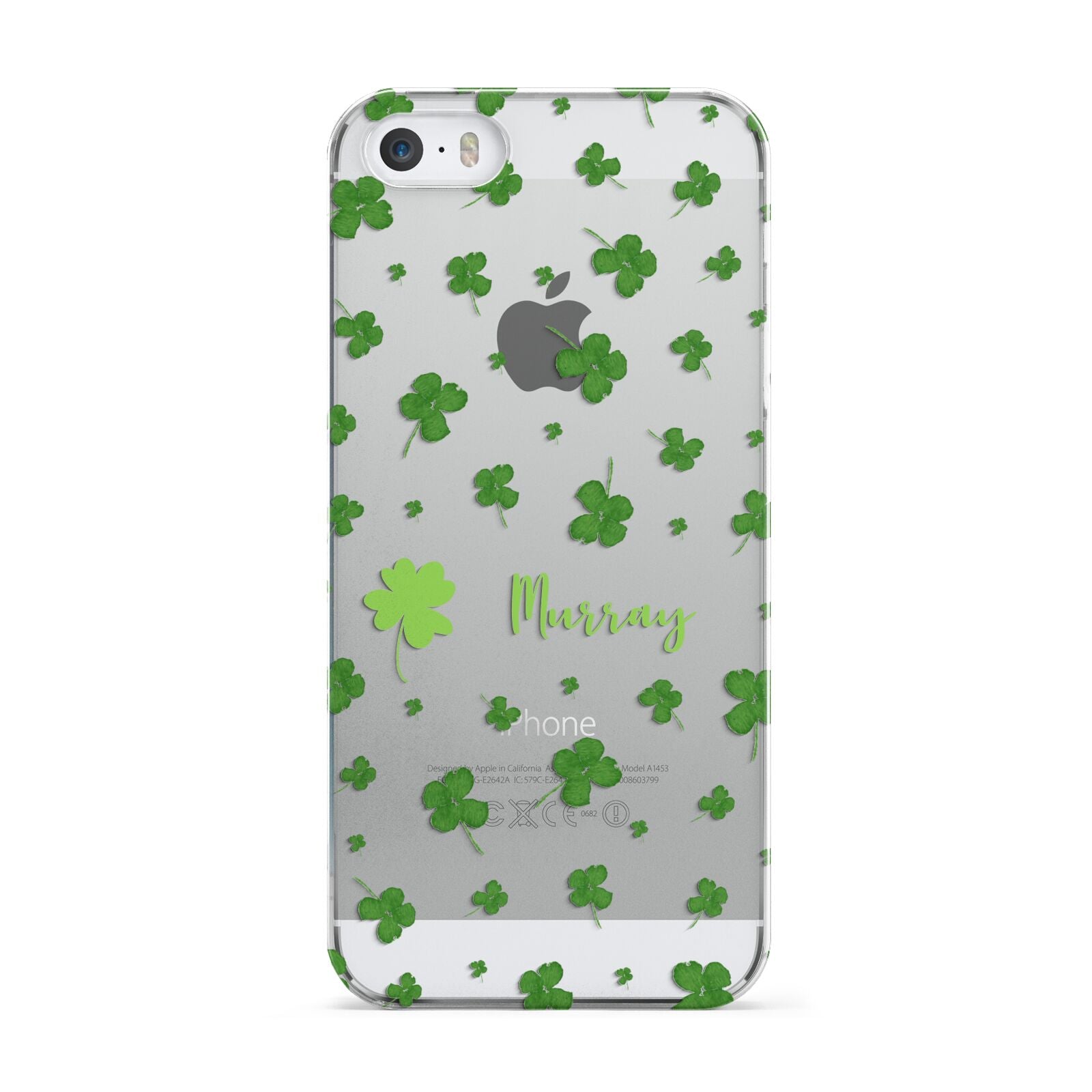 Personalised Shamrock Apple iPhone 5 Case