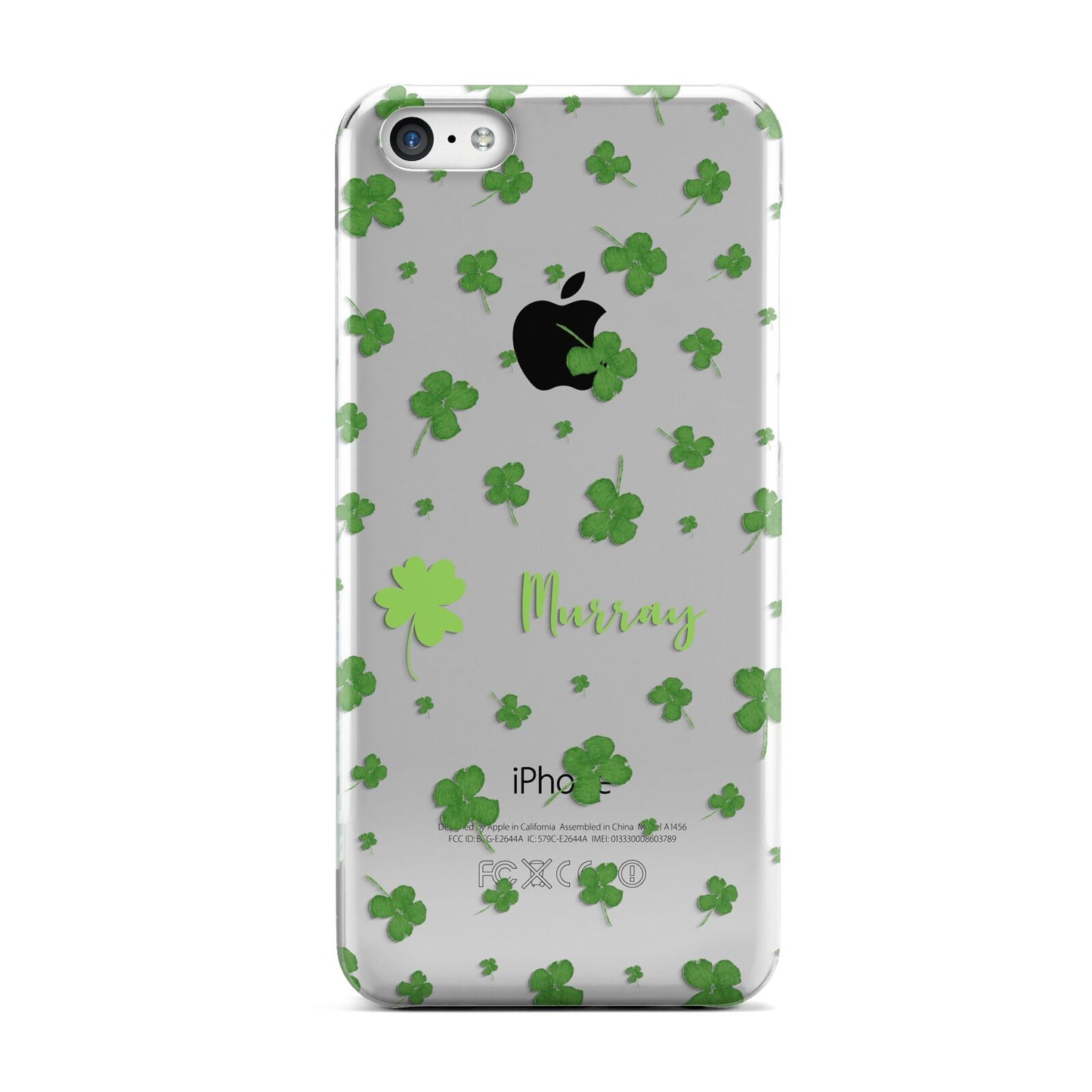 Personalised Shamrock Apple iPhone 5c Case