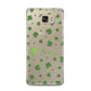 Personalised Shamrock Samsung Galaxy A5 2016 Case on gold phone