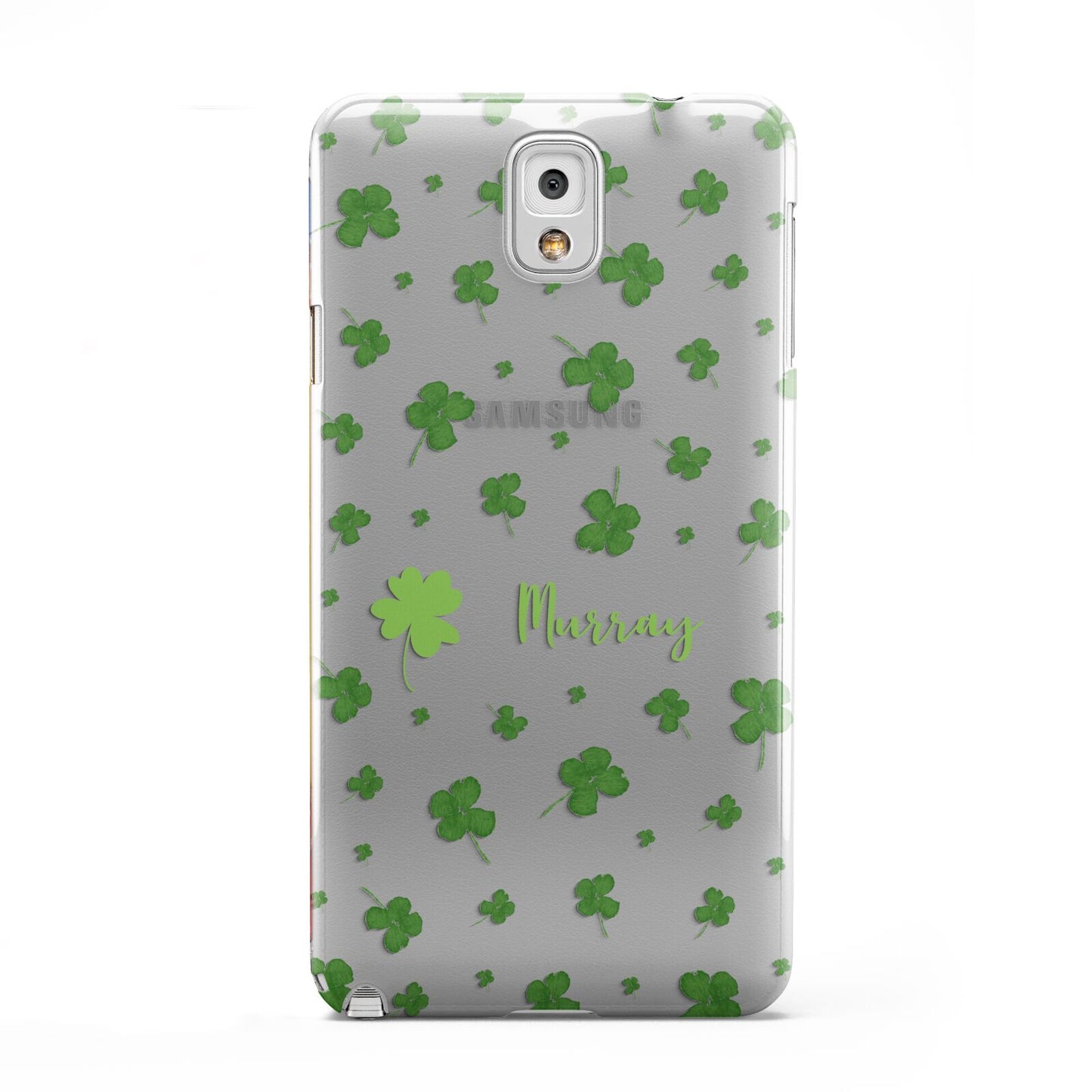 Personalised Shamrock Samsung Galaxy Note 3 Case
