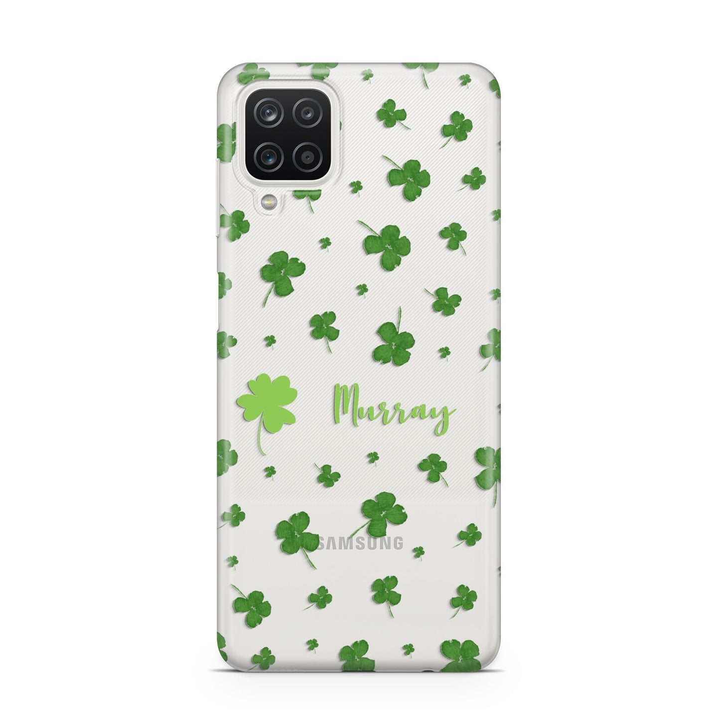 Personalised Shamrock Samsung M12 Case