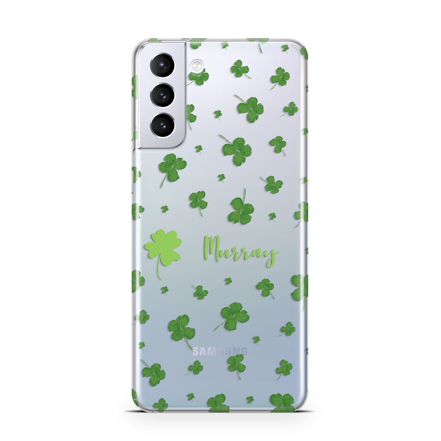 Personalised Shamrock Samsung S21 Plus Case
