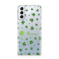 Personalised Shamrock Samsung S21 Plus Phone Case