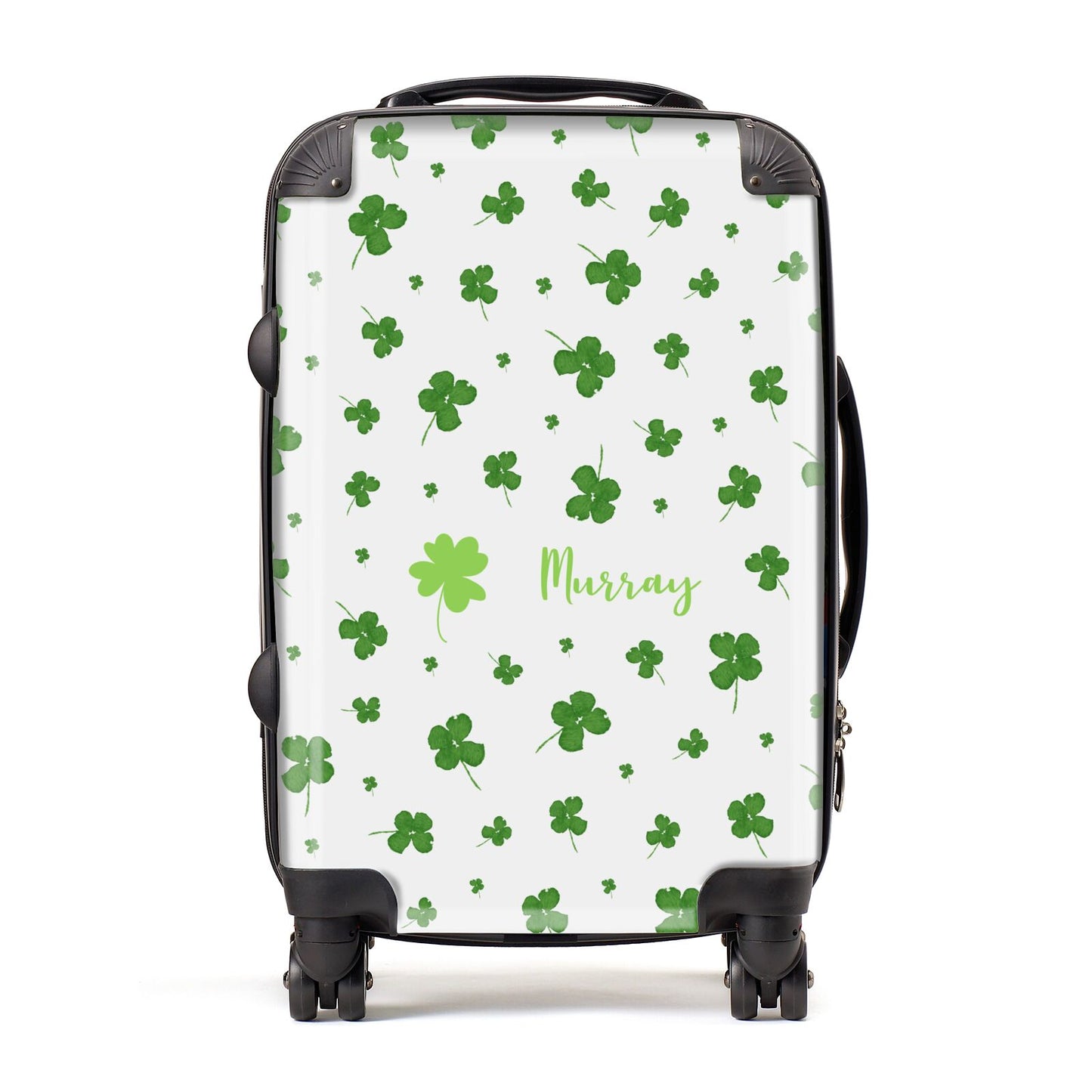 Personalised Shamrock Suitcase