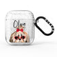 Personalised Shih Tzu Dog AirPods Glitter Case