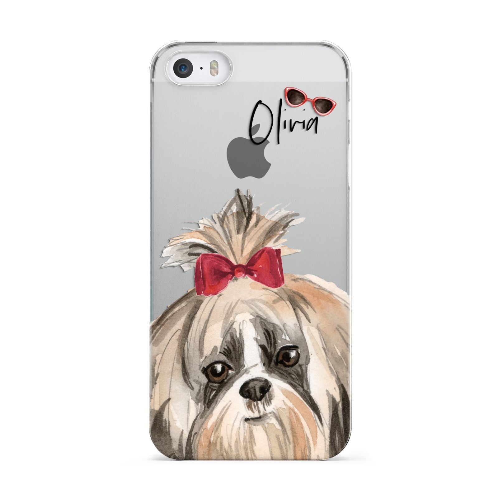 Personalised Shih Tzu Dog Apple iPhone 5 Case
