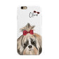Personalised Shih Tzu Dog Apple iPhone 6 3D Tough Case