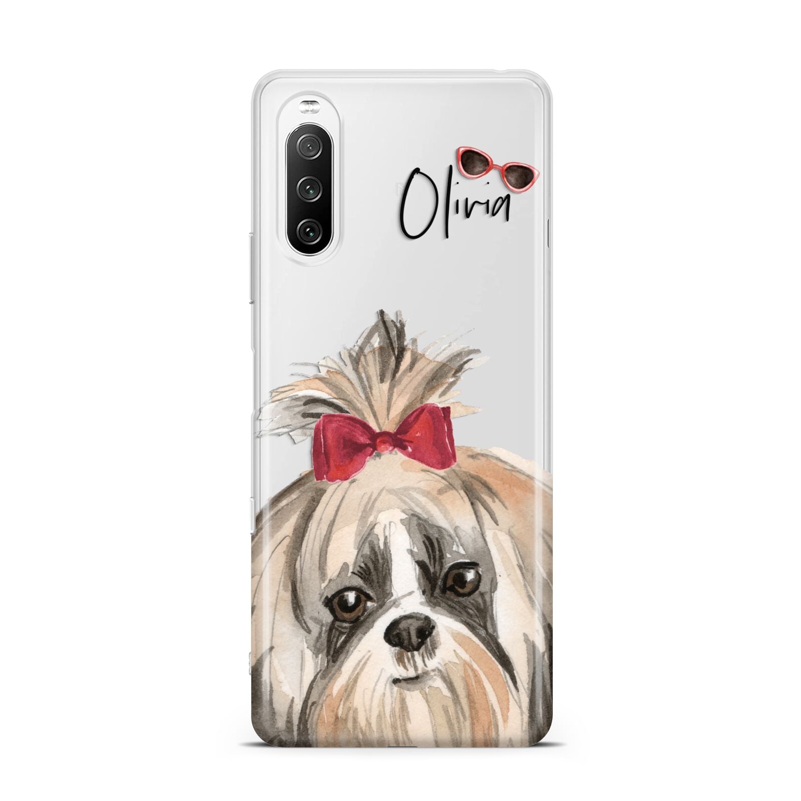 Personalised Shih Tzu Dog Sony Xperia 10 III Case
