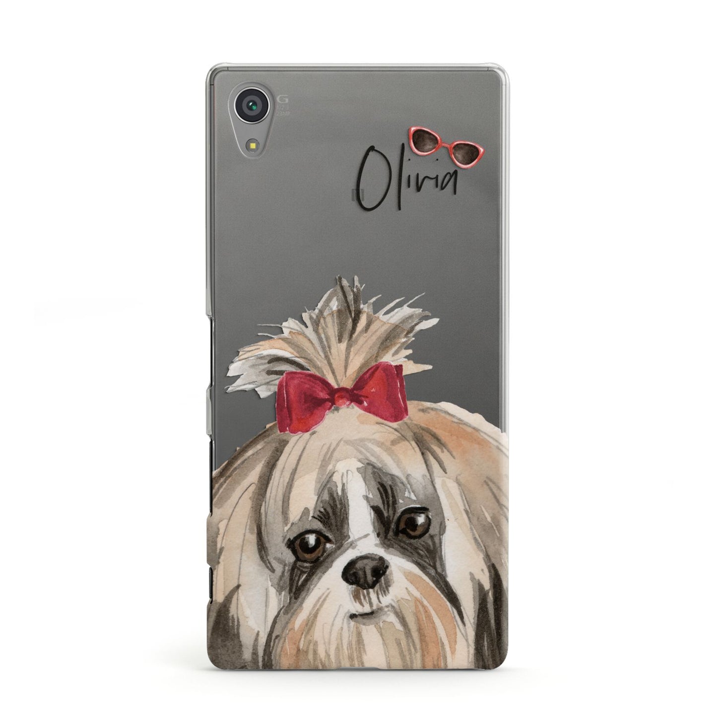 Personalised Shih Tzu Dog Sony Xperia Case