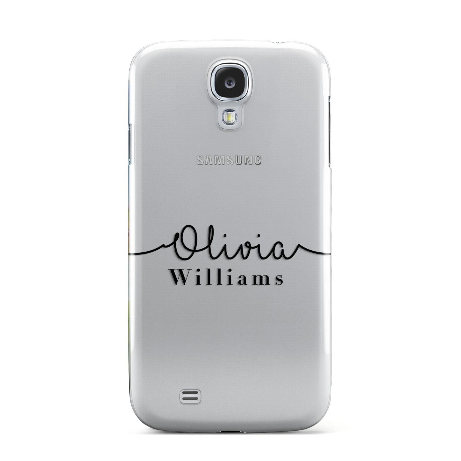 Personalised Signature Name Black Samsung Galaxy S4 Case