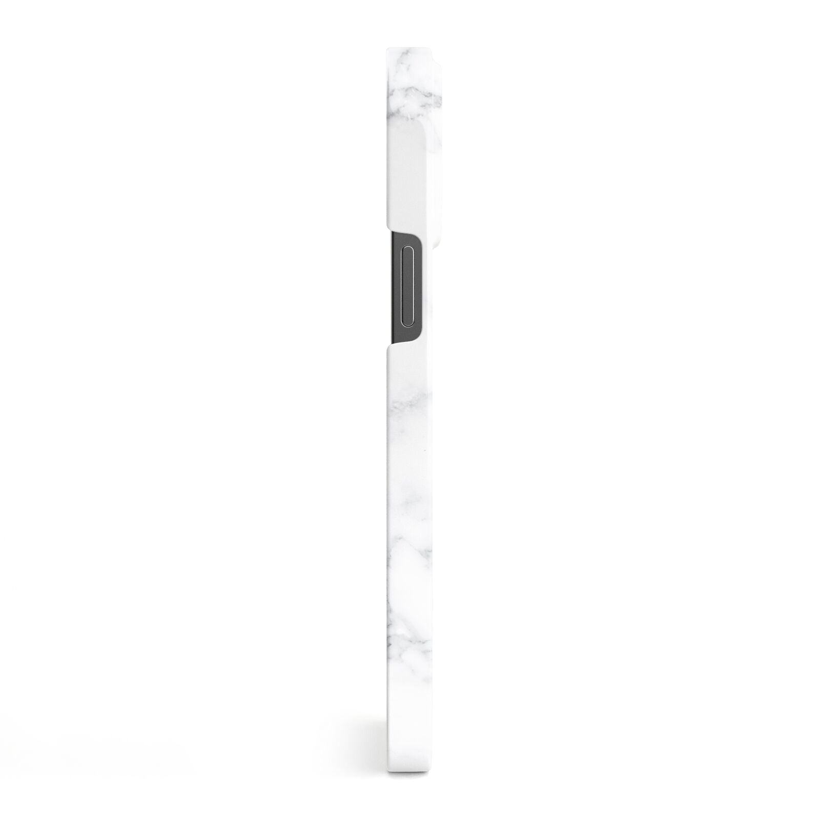 Personalised Signature Rose Gold Marble iPhone 13 Pro Max Side Image 3D Snap Case