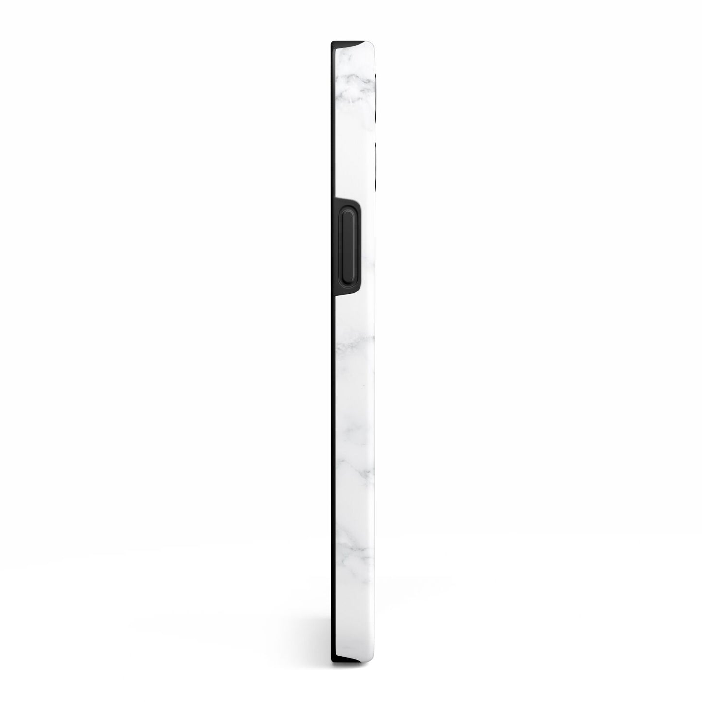 Personalised Signature Rose Gold Marble iPhone 13 Pro Max Side Image 3D Tough Case