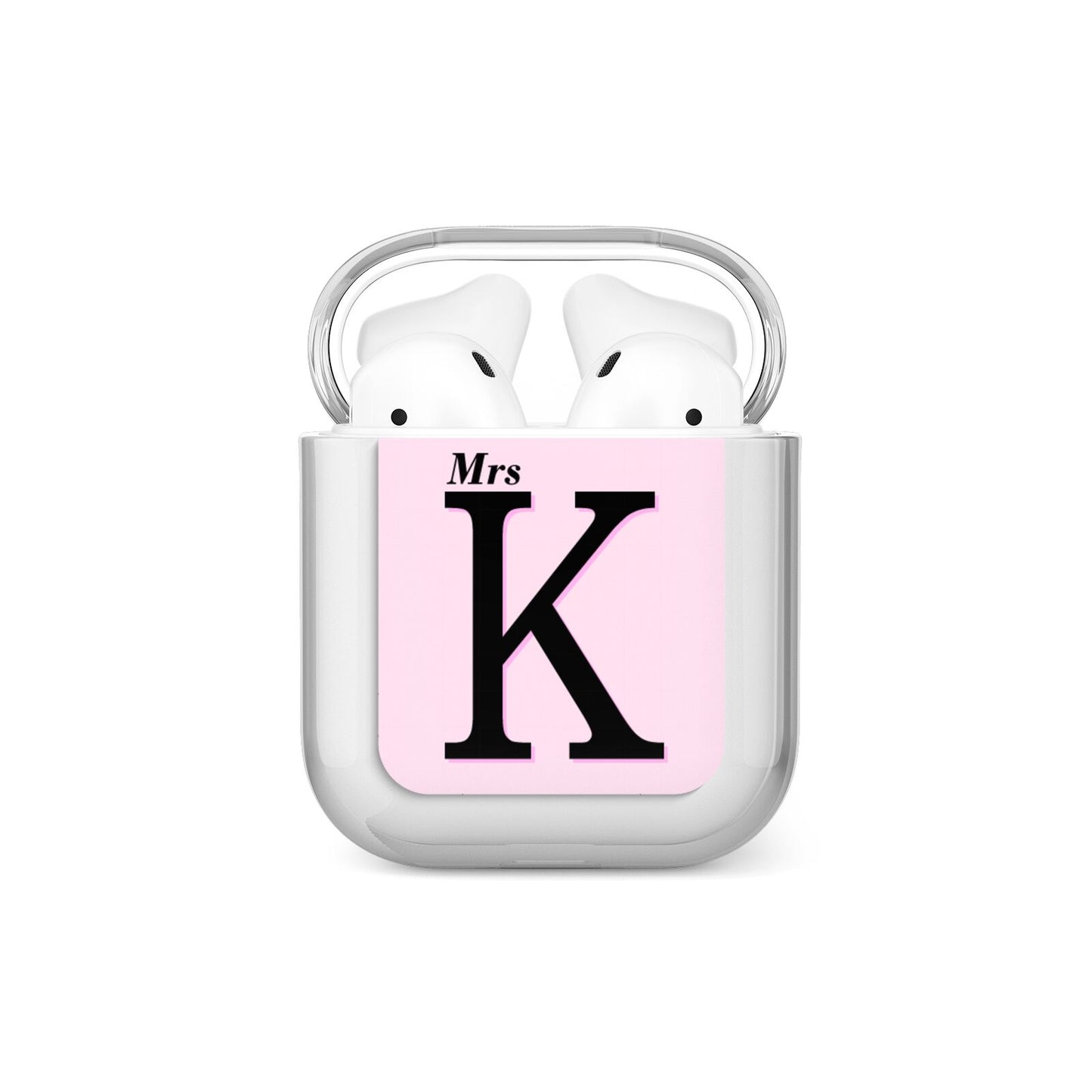 Personalised Single Initial AirPods Case