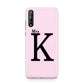 Personalised Single Initial Huawei Enjoy 10s Phone Case