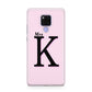 Personalised Single Initial Huawei Mate 20X Phone Case