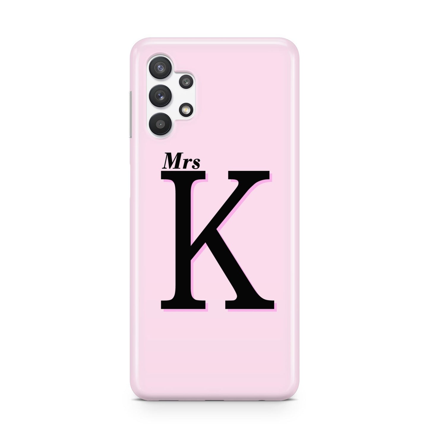 Personalised Single Initial Samsung A32 5G Case