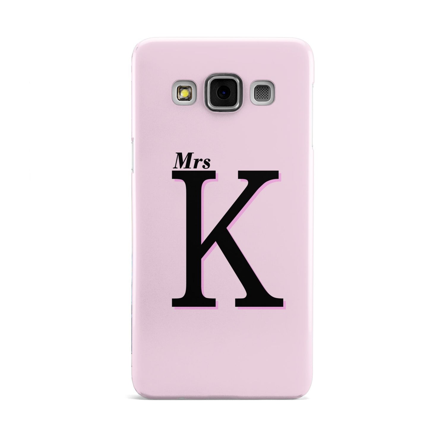 Personalised Single Initial Samsung Galaxy A3 Case