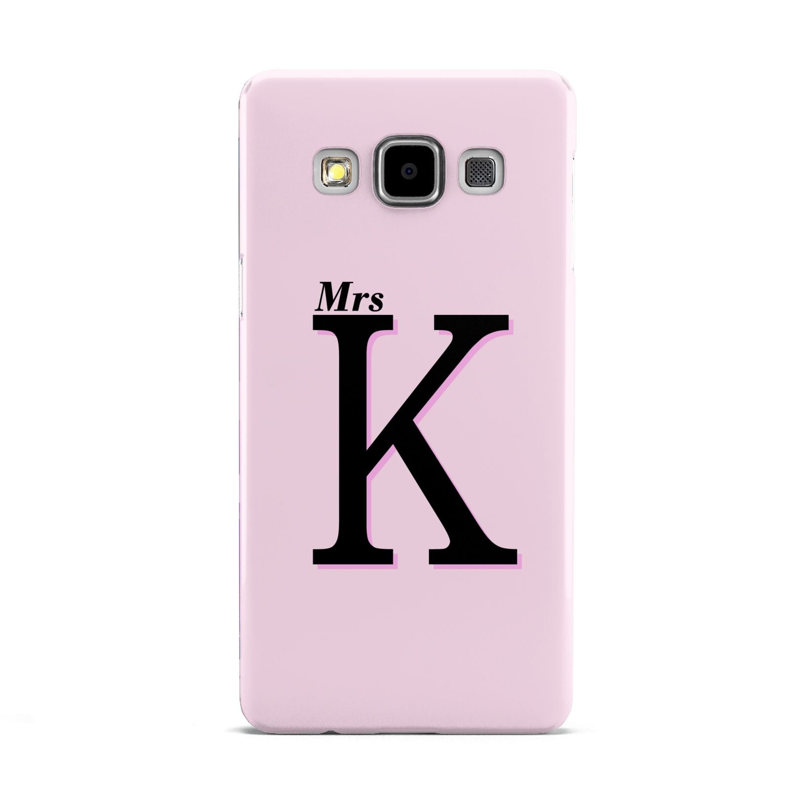 Personalised Single Initial Samsung Galaxy A5 Case