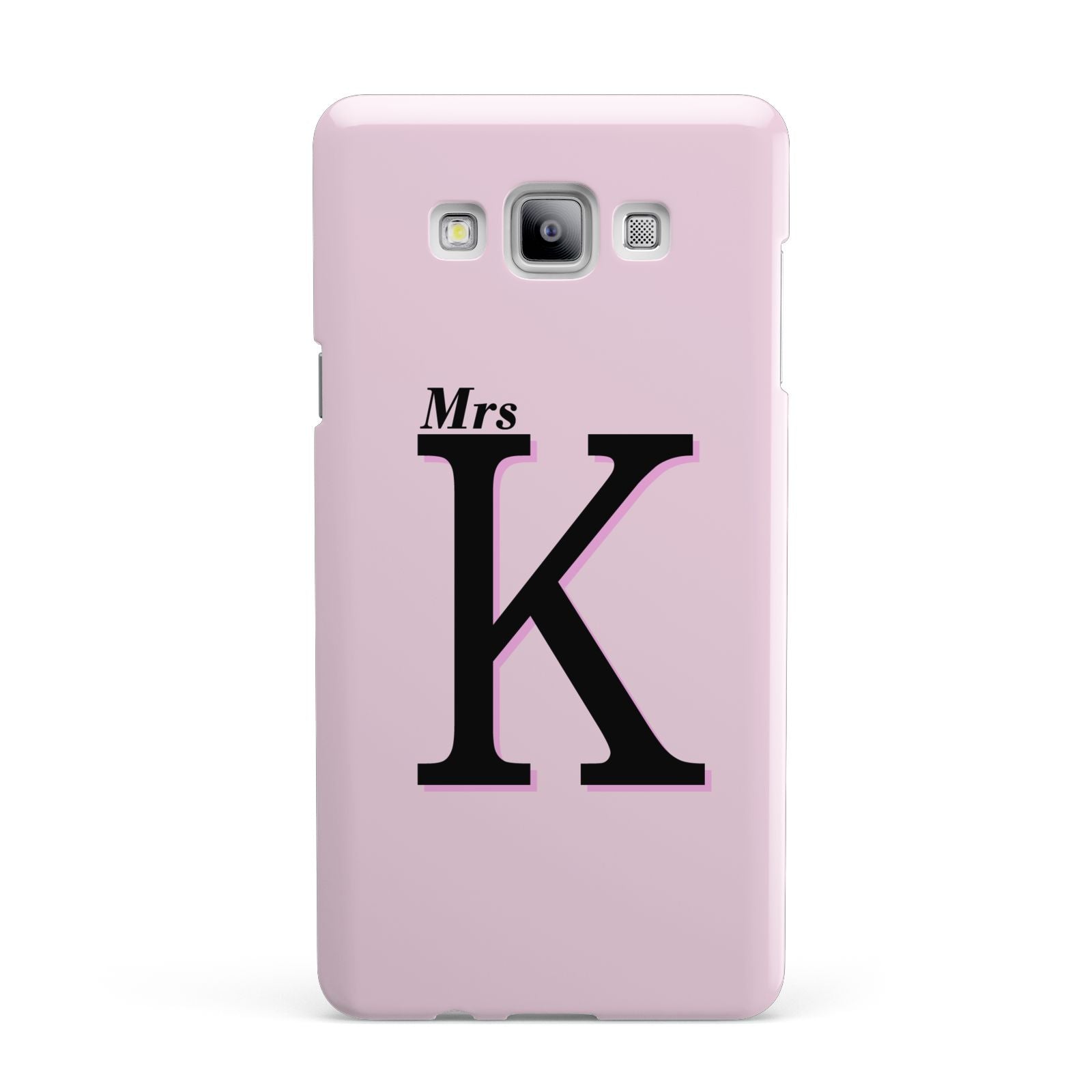 Personalised Single Initial Samsung Galaxy A7 2015 Case