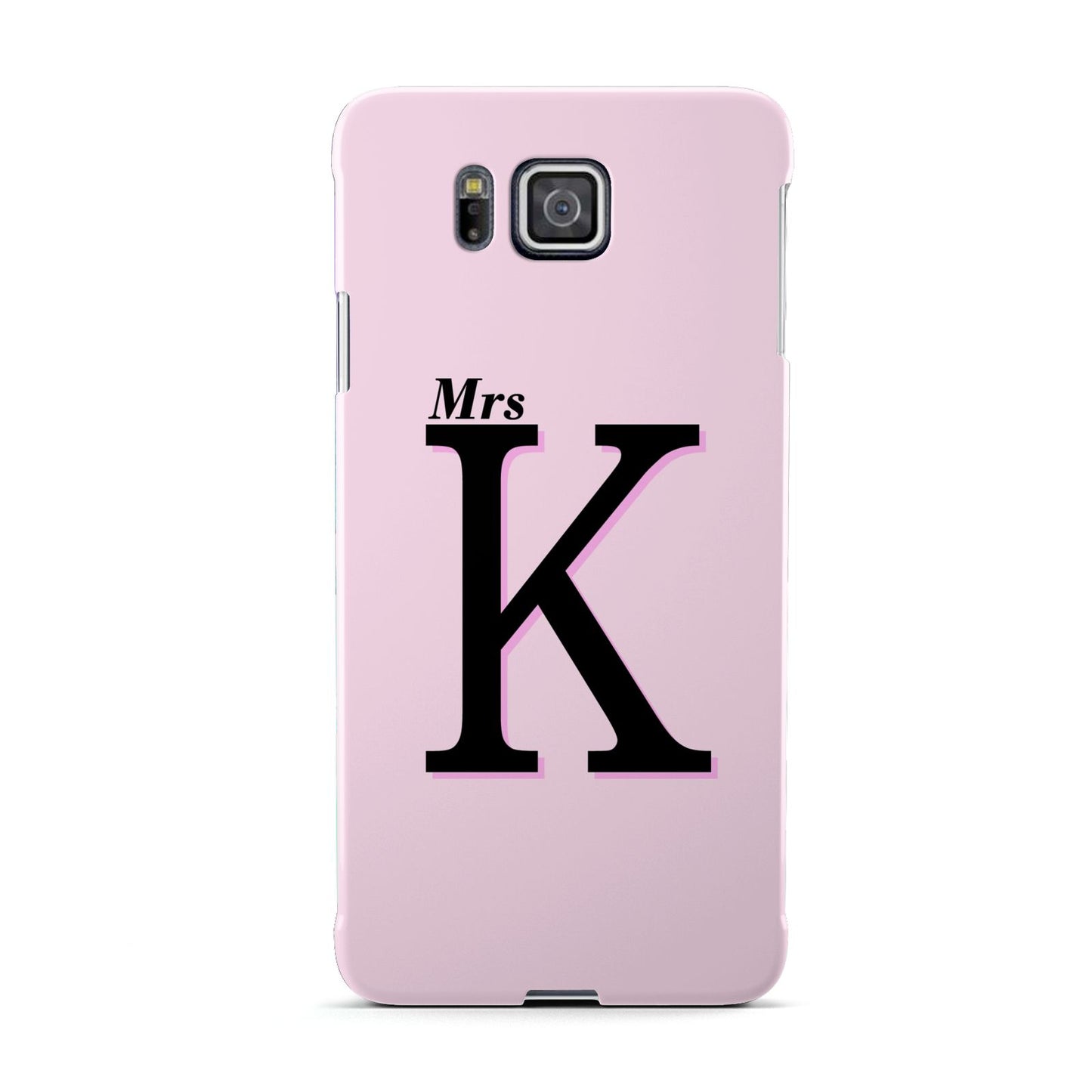 Personalised Single Initial Samsung Galaxy Alpha Case