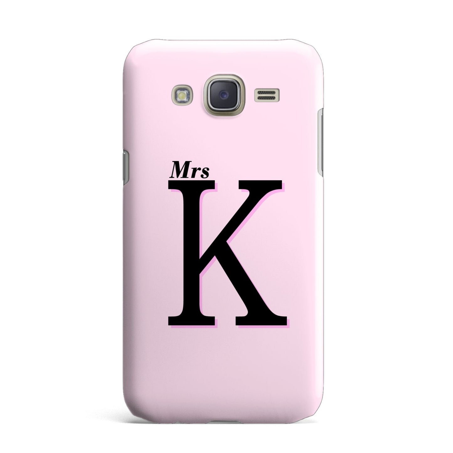 Personalised Single Initial Samsung Galaxy J7 Case