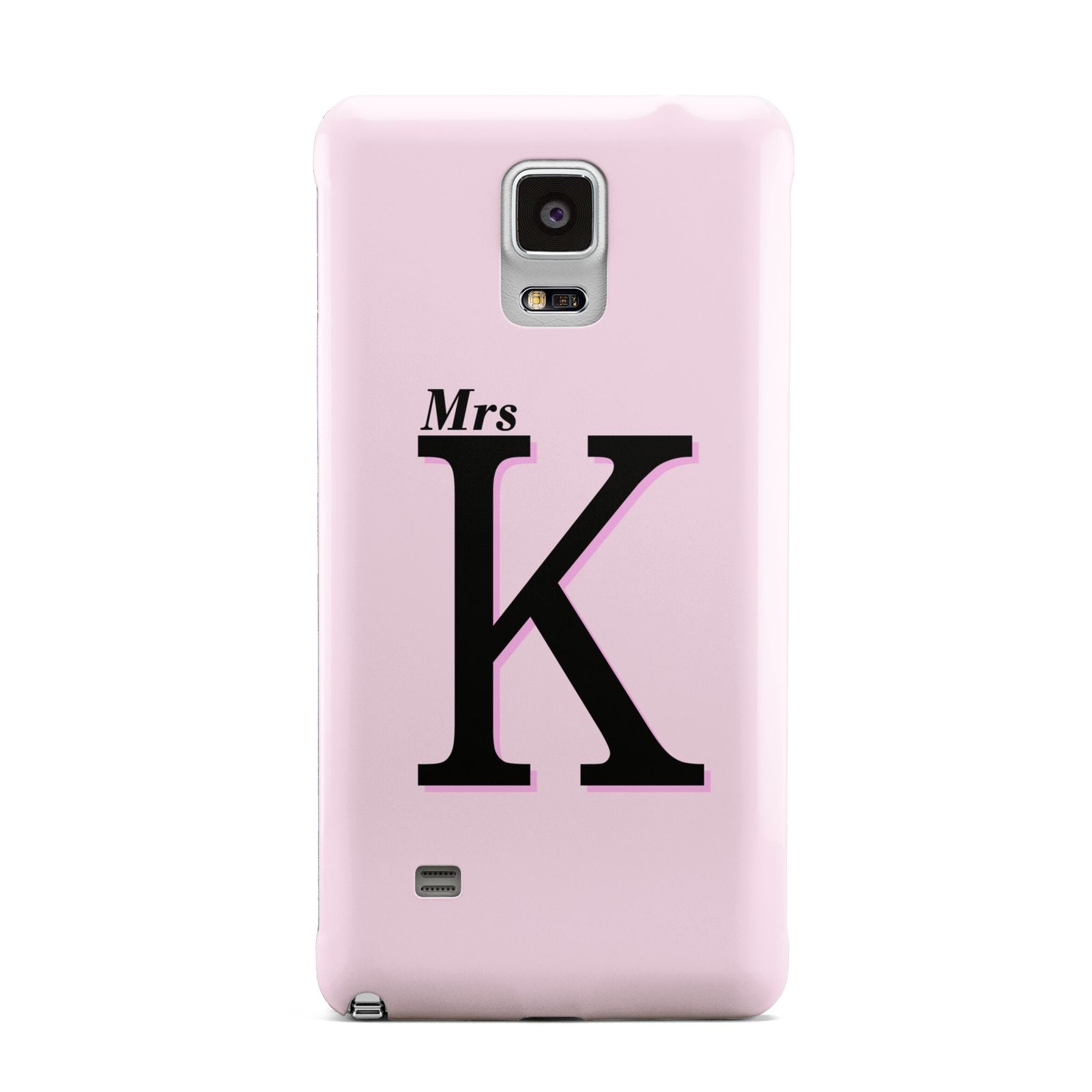 Personalised Single Initial Samsung Galaxy Note 4 Case