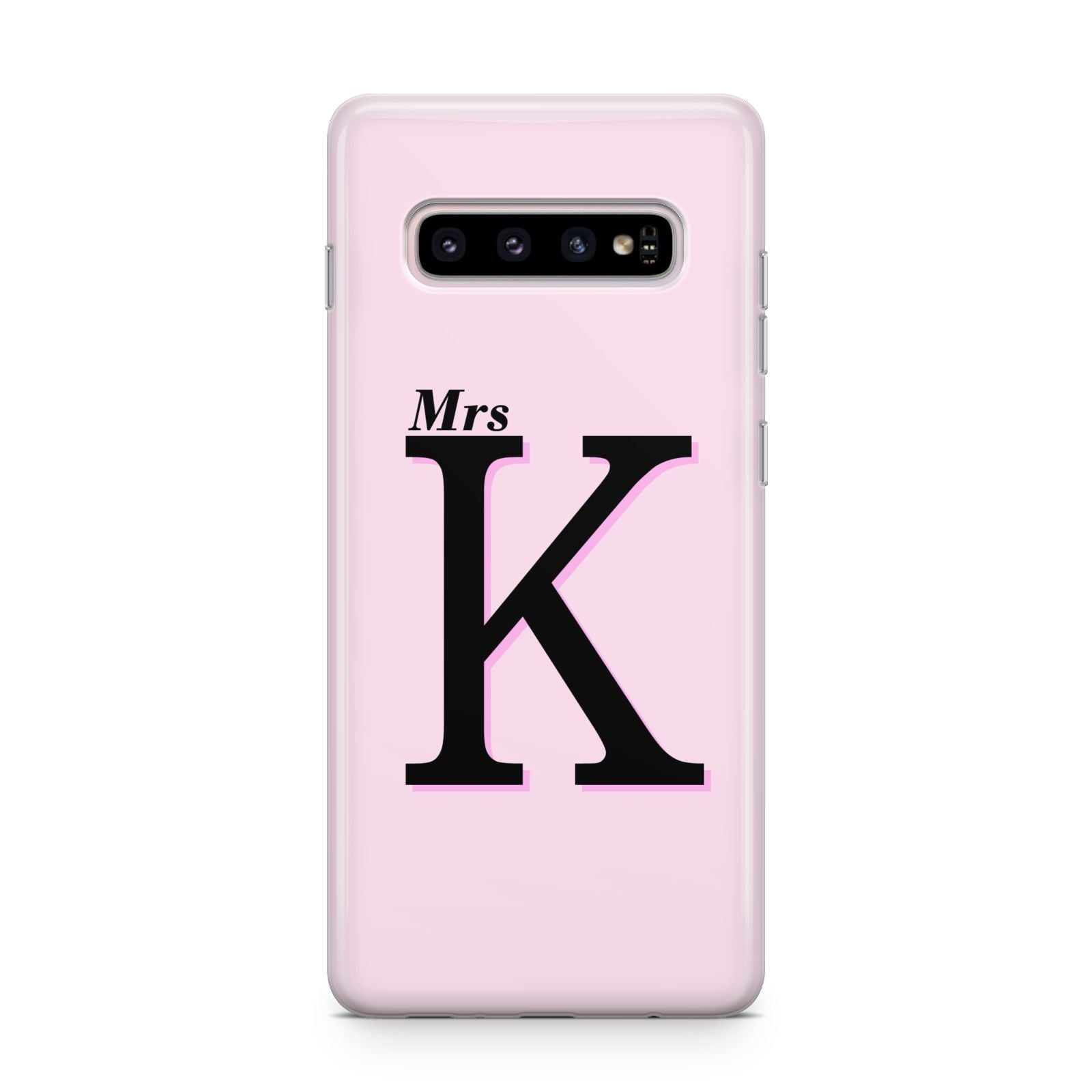 Personalised Single Initial Samsung Galaxy S10 Plus Case