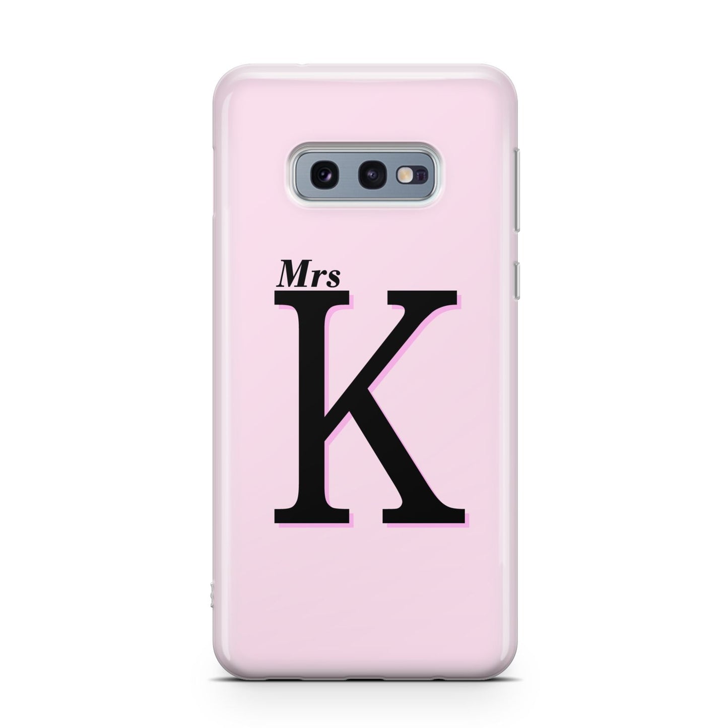 Personalised Single Initial Samsung Galaxy S10E Case