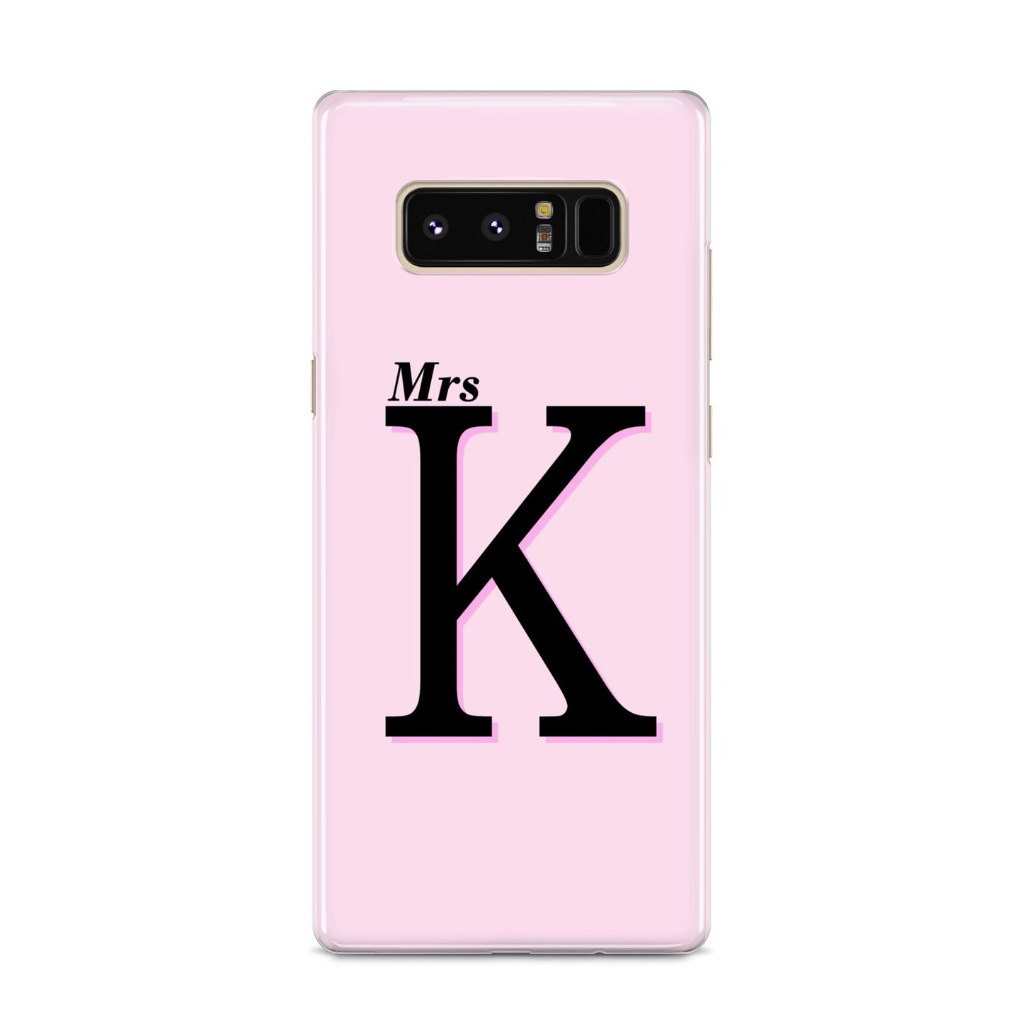 Personalised Single Initial Samsung Galaxy S8 Case