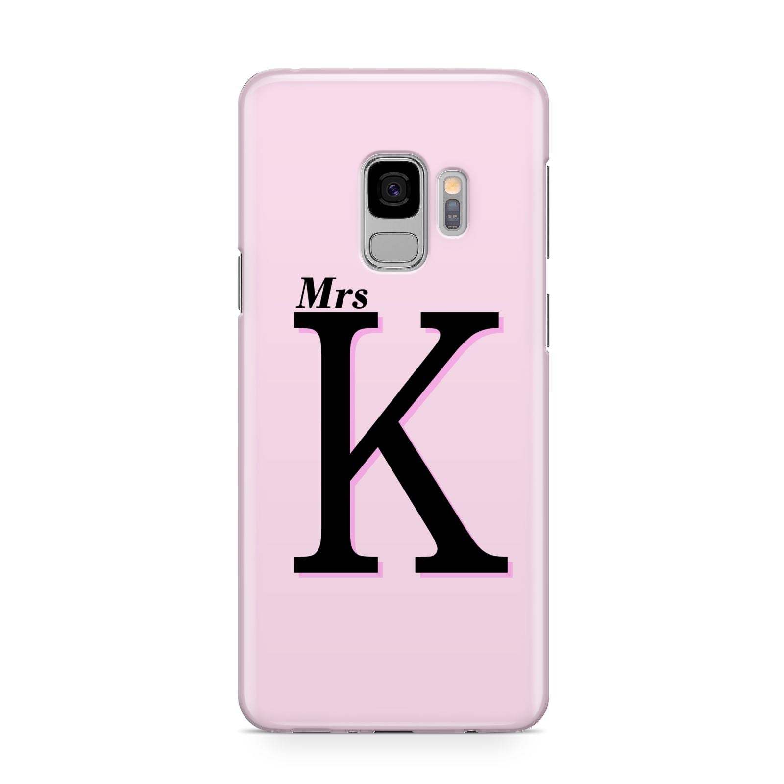 Personalised Single Initial Samsung Galaxy S9 Case