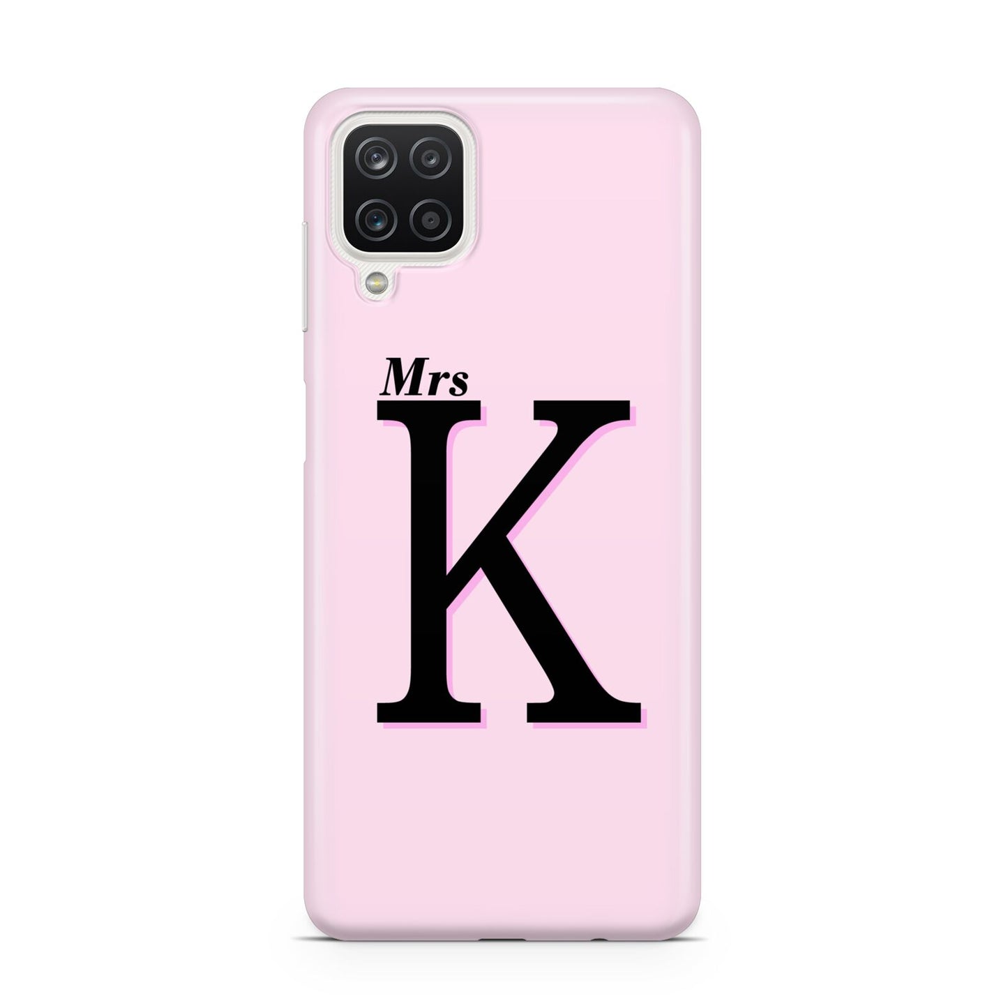 Personalised Single Initial Samsung M12 Case