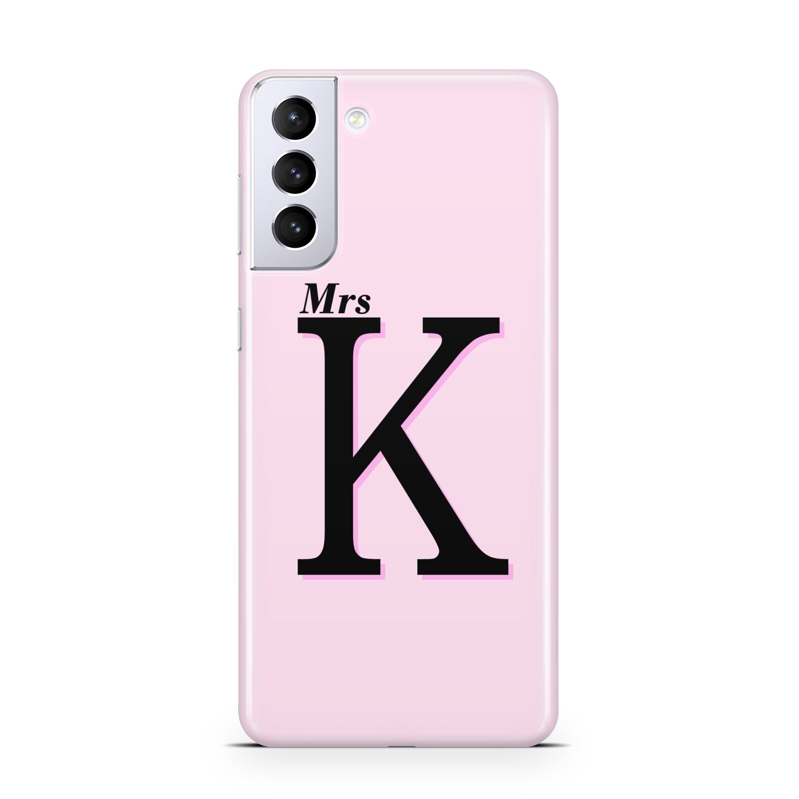Personalised Single Initial Samsung S21 Plus Case