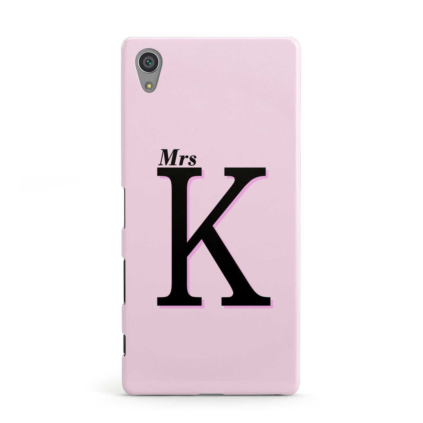 Personalised Single Initial Sony Xperia Case