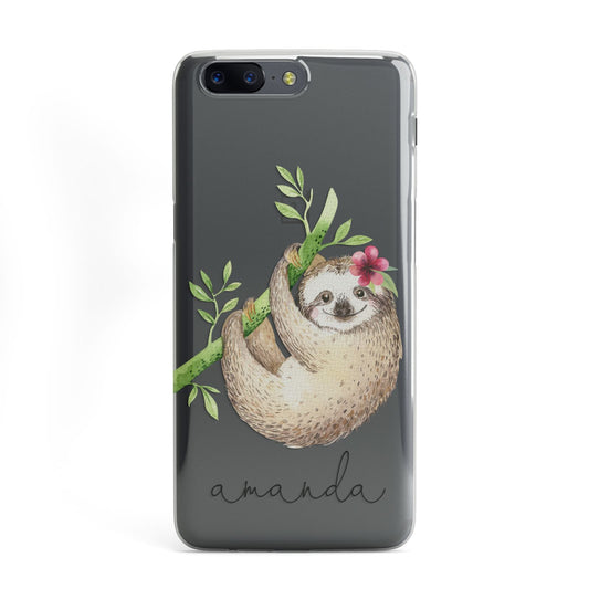 Personalised Sloth OnePlus Case