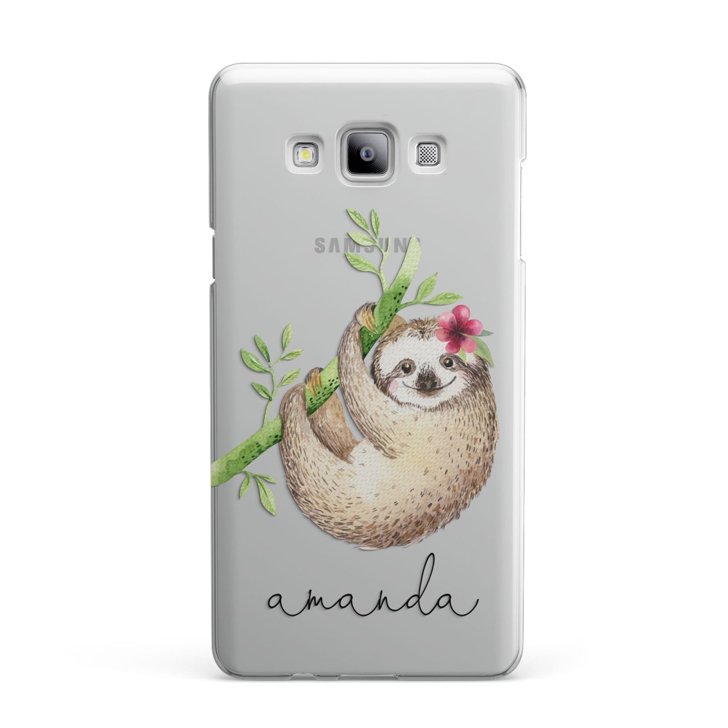 Personalised Sloth Samsung Galaxy A7 2015 Case