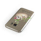 Personalised Sloth Samsung Galaxy Case Front Close Up