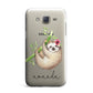 Personalised Sloth Samsung Galaxy J7 Case