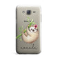 Personalised Sloth Samsung Galaxy J7 Case