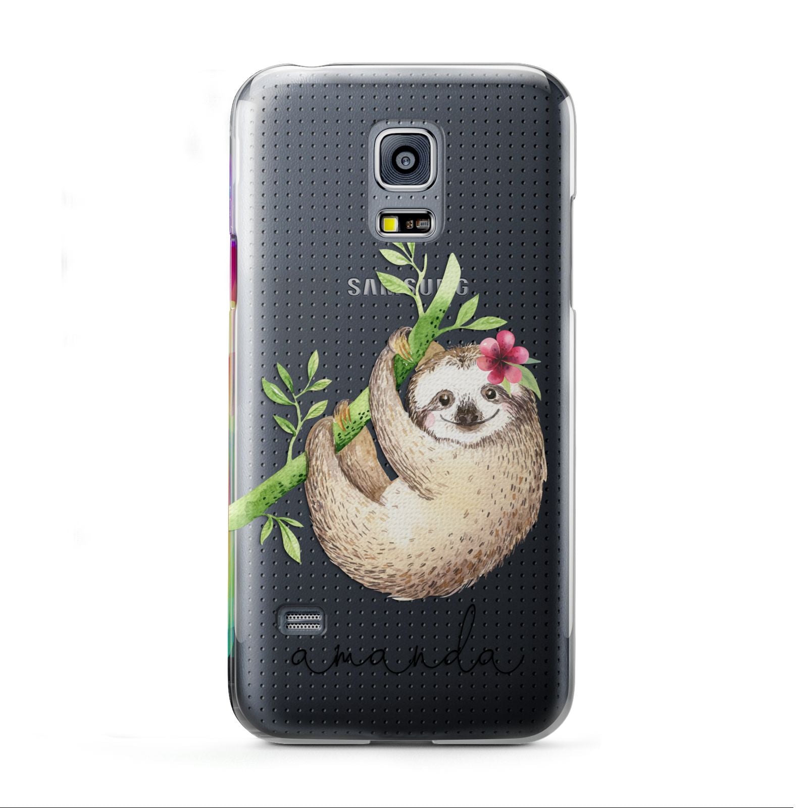 Personalised Sloth Samsung Galaxy S5 Mini Case