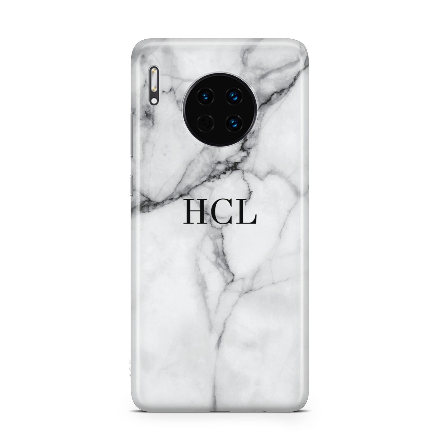 Personalised Small Marble Initials Custom Huawei Mate 30