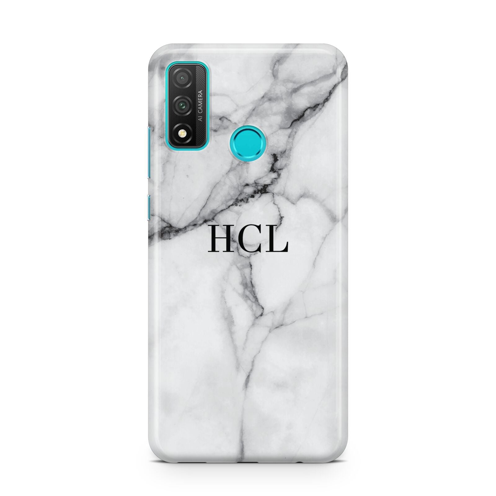 Personalised Small Marble Initials Custom Huawei P Smart 2020