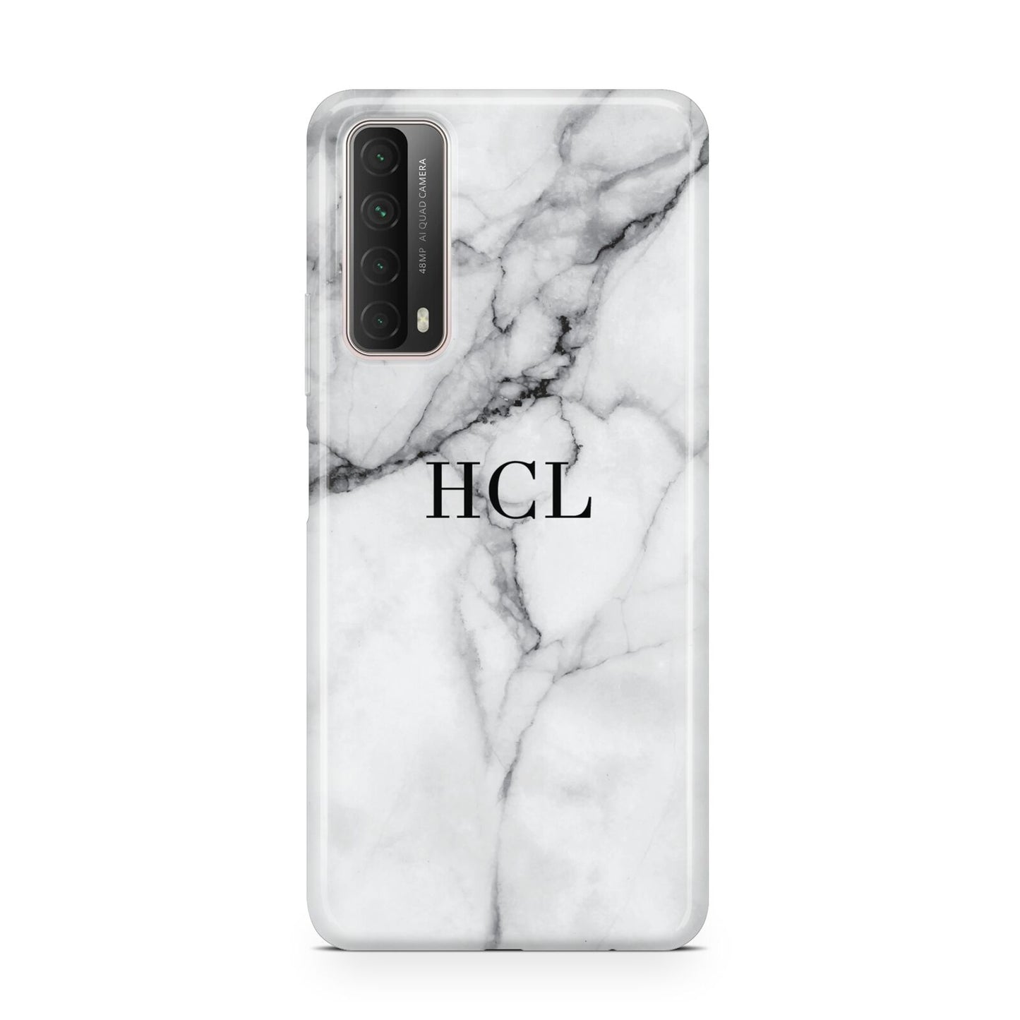 Personalised Small Marble Initials Custom Huawei P Smart 2021