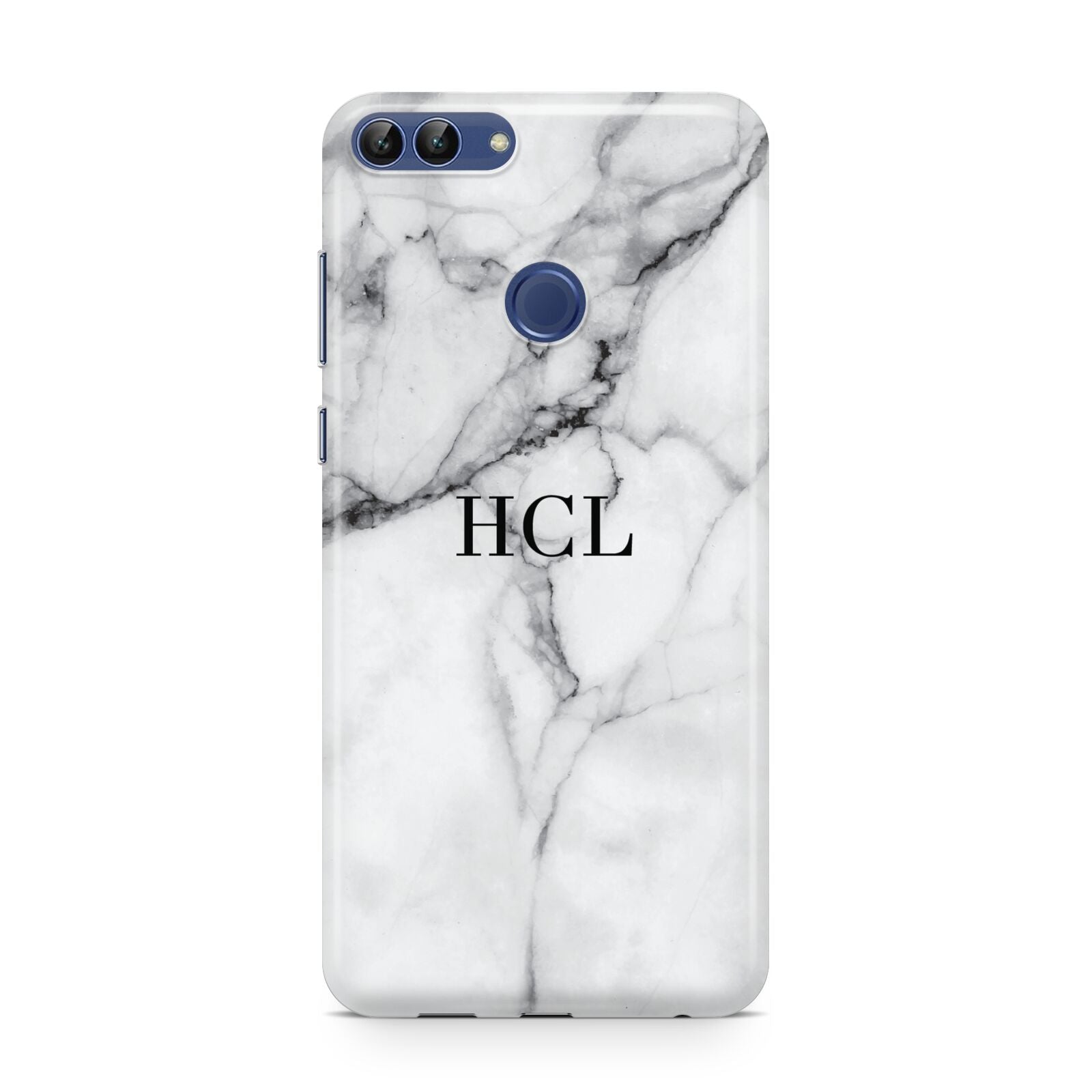 Personalised Small Marble Initials Custom Huawei P Smart Case