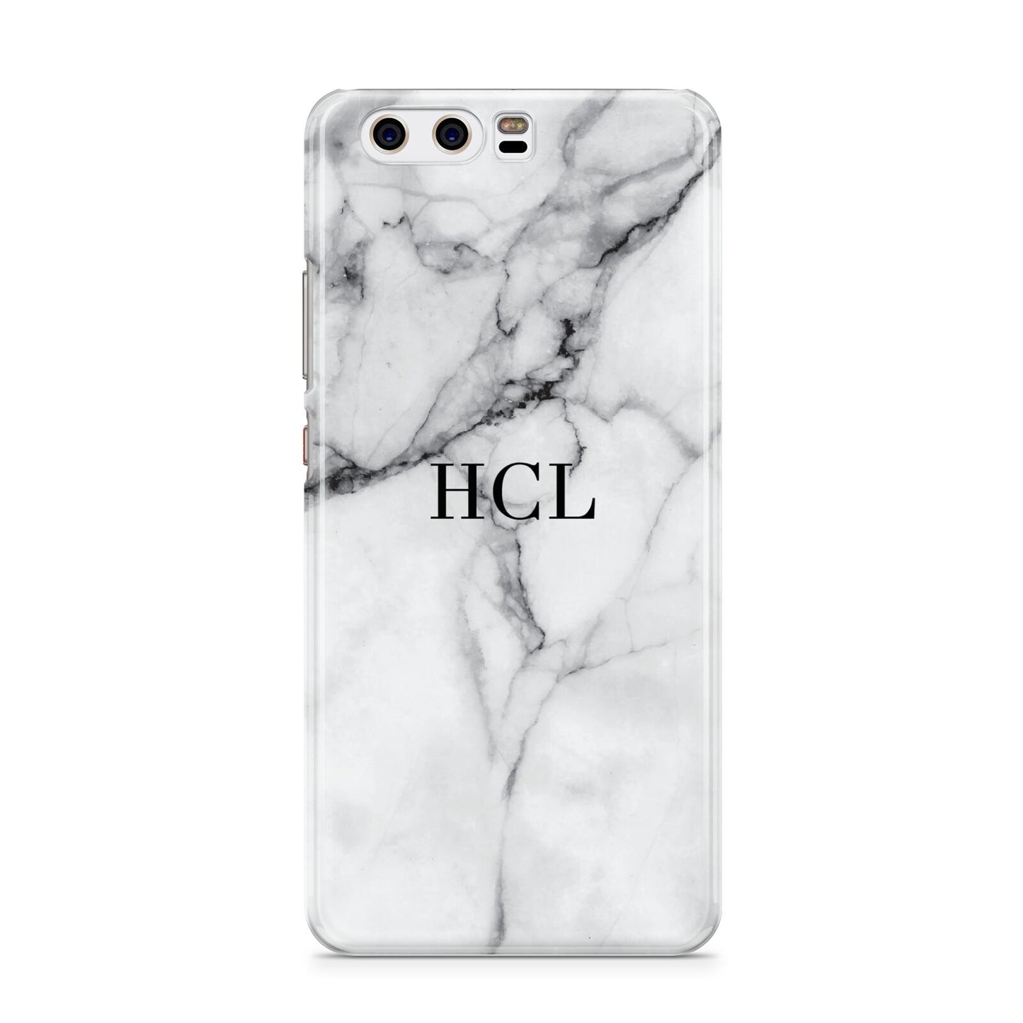 Personalised Small Marble Initials Custom Huawei P10 Phone Case