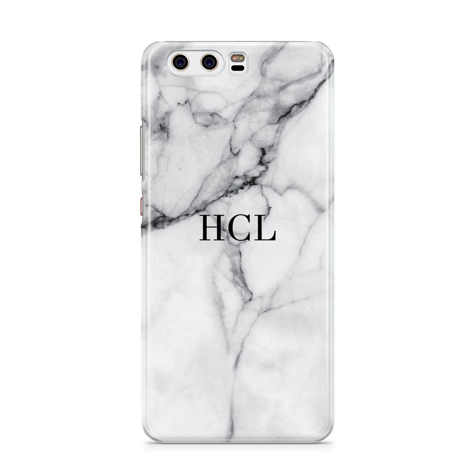 Personalised Small Marble Initials Custom Huawei P10 Phone Case