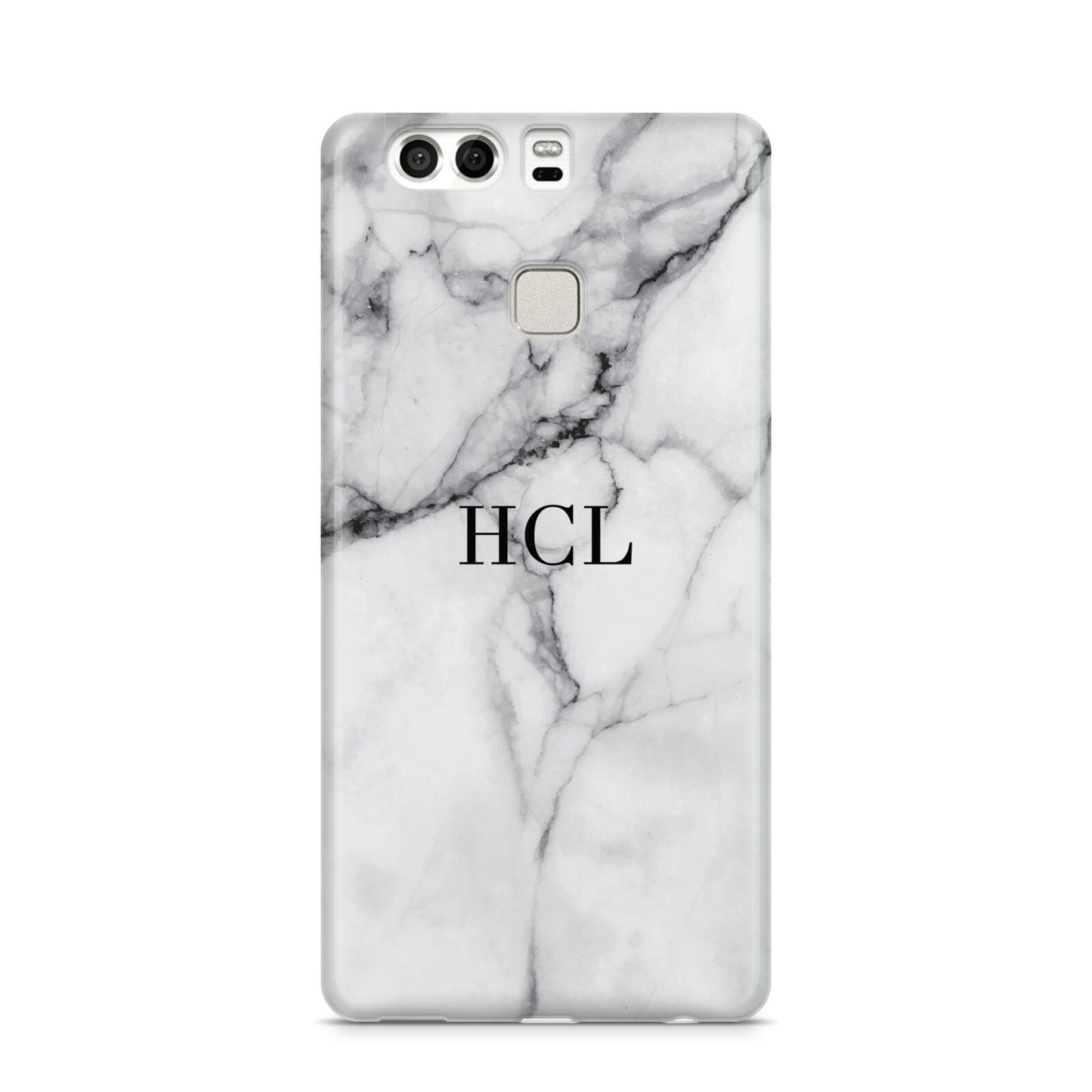 Personalised Small Marble Initials Custom Huawei P9 Case