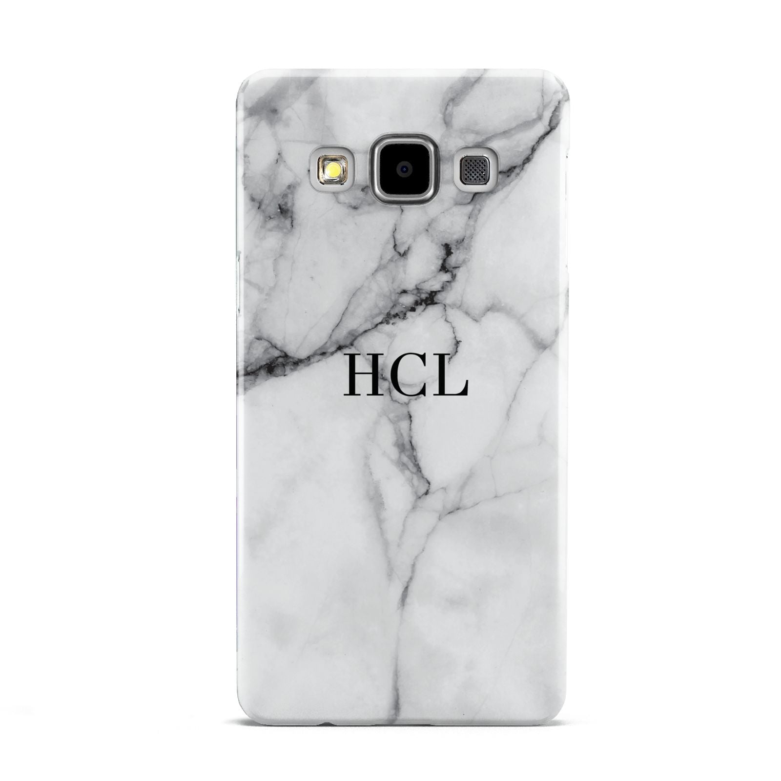 Personalised Small Marble Initials Custom Samsung Galaxy A5 Case