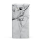 Personalised Small Marble Initials Custom Samsung Galaxy A7 2015 Case