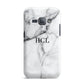 Personalised Small Marble Initials Custom Samsung Galaxy J1 2016 Case