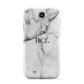 Personalised Small Marble Initials Custom Samsung Galaxy S4 Case